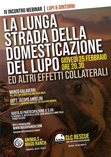 quarto webinar con Jacopo Angelini e Marco Galaverni del WWF Italia