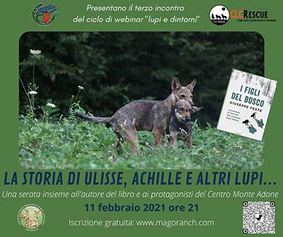 terzo webinar con Giuseppe Festa e Elisa Berti del Centro Tutela fauna selvatica di Monte Adone