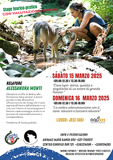 weekend con Alessandra Monti di CaneLupo Italia